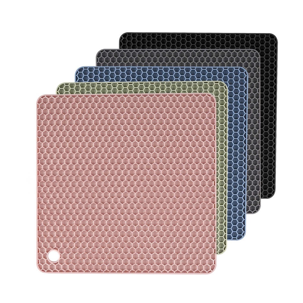 Miếng Lót Nồi Silicon Cách Nhiệt Cao Cấp,Tấm Lót Dễ Dàng Vệ Sinh Tiện Dụng