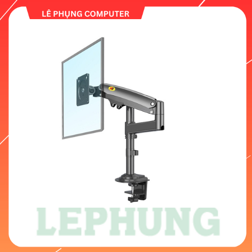 Giá treo màn hình máy tính NB H100 | 17" - 30" | Tải trọng 2 - 9Kg | Kim loại | Vesa 75x75/100x100| 