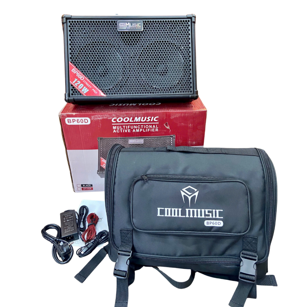 Amplifier guitar COOLMUSIC BP60D OTG VER 2 KÈM BAO ĐỰNG