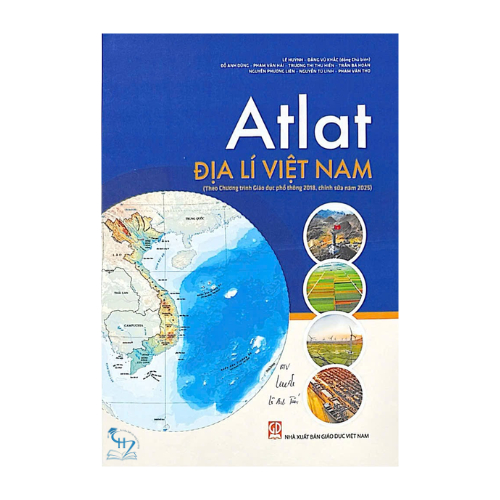Sách - Atlat Địa Lí Việt Nam (Theo chương trình giáo dục phổ thông 2018, chỉnh sửa năm 2025) - Shuon