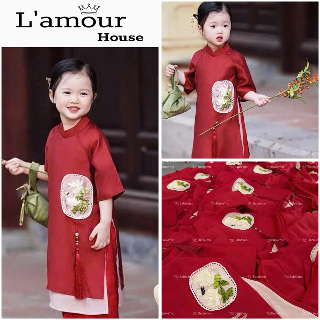 AD Tết Tafa thêu ruy băng xịn xò [L'maour House]