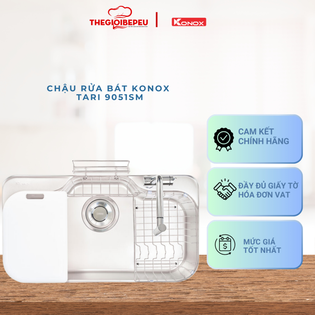 Chậu Rửa Bát Konox Tari 9051SM