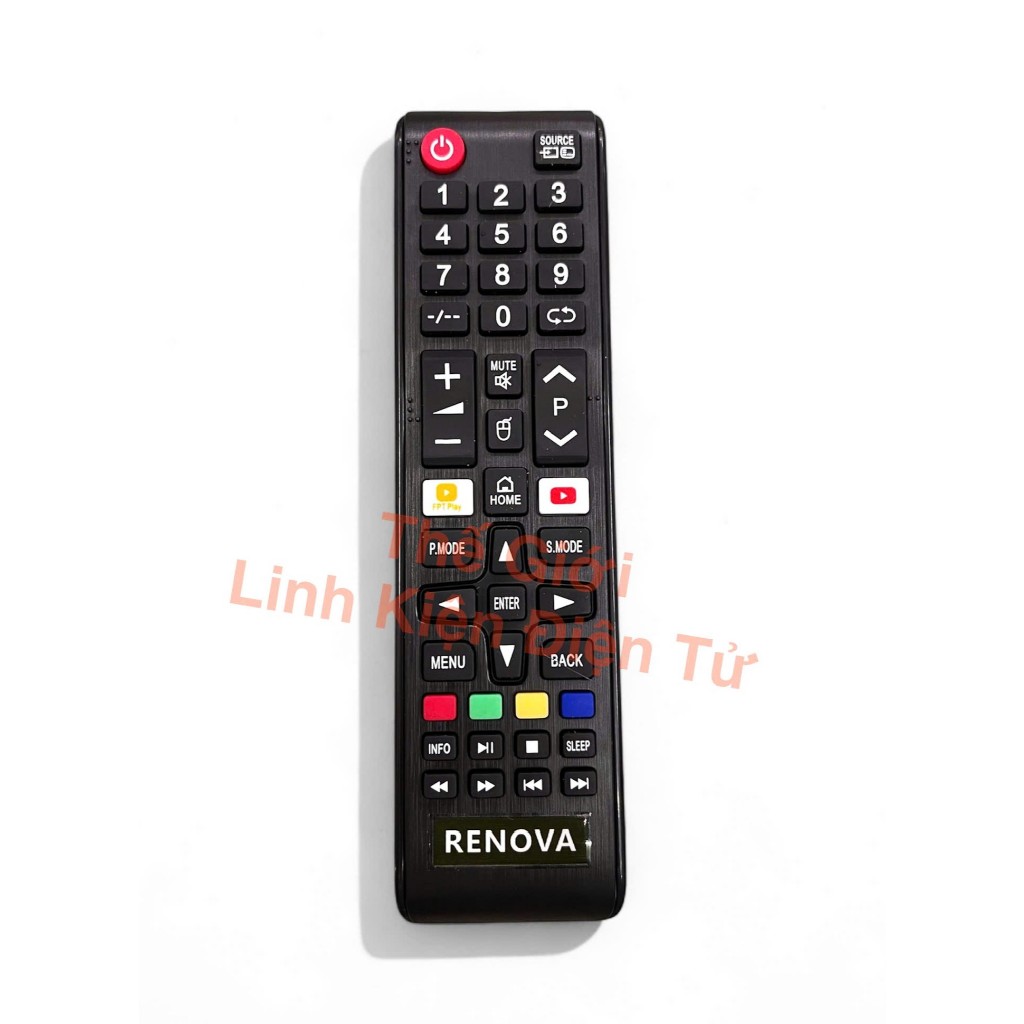 Điều Khiển Remote Tivi RENOVA