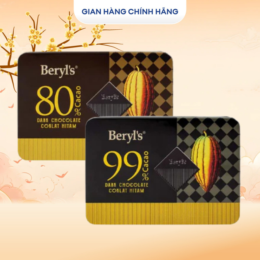Socola Đen Beryl's 108g (Nhiều loại)