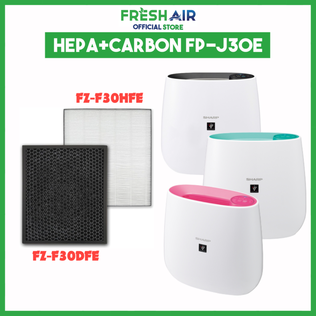 Bộ màng lọc Fresh Air cho Sharp FP-J30E-B, FP-J30E-A và FP-J30E-P
