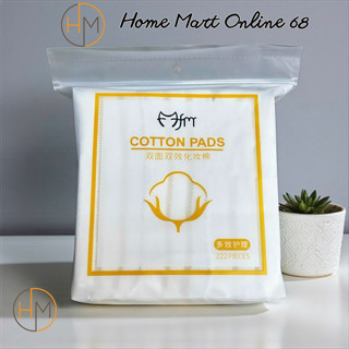  Bông tẩy trang 222 miếng 3 lớp Cotton Pads HM68 