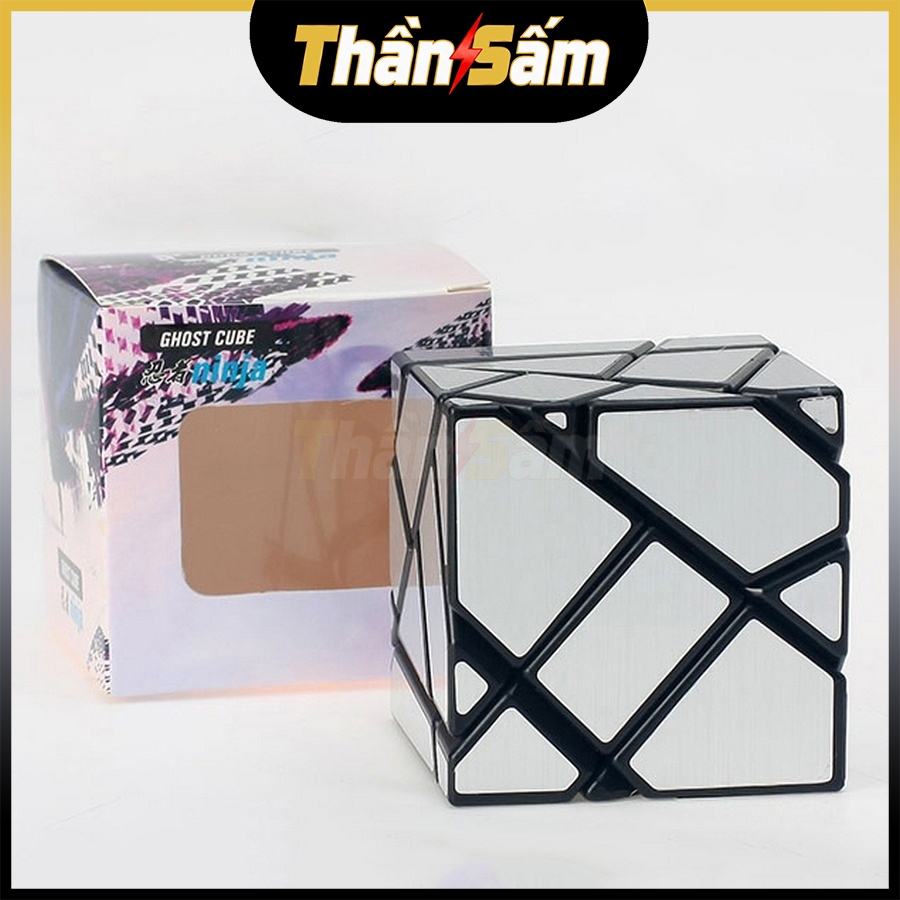 Rubik Ninja Ghost Cube 3x3 Rubic Biến Thể Siêu Xịn Đồ Chơi Trí Tuệ Trẻ Em Phát Triển Tư Duy 3x3x3