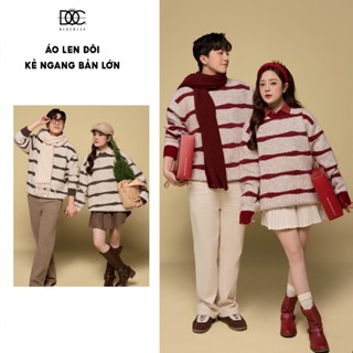  ÁO LEN HỌA TIẾT KẺ NGANG TO ĐỘC MENSWEAR - AL472 