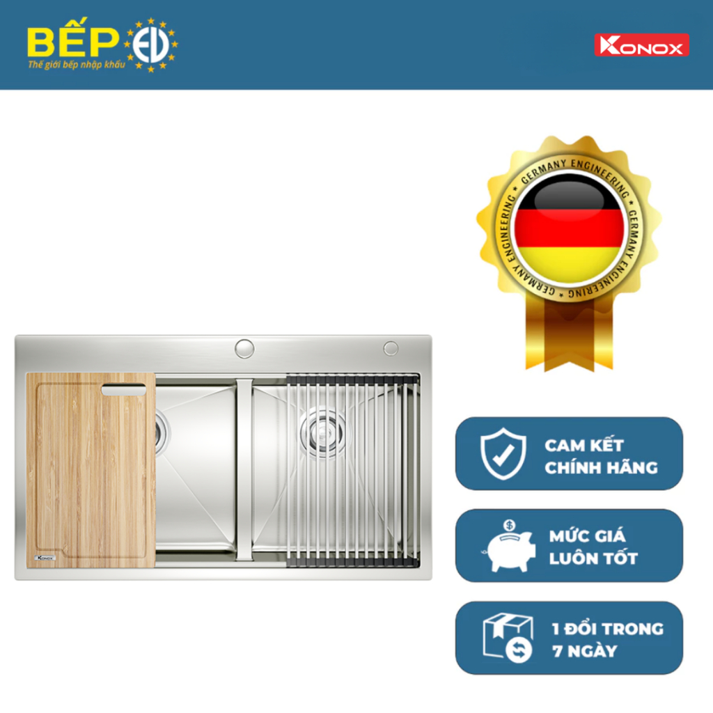 Chậu rửa bát Workstation Sink – Topmount Sink KN8250TD