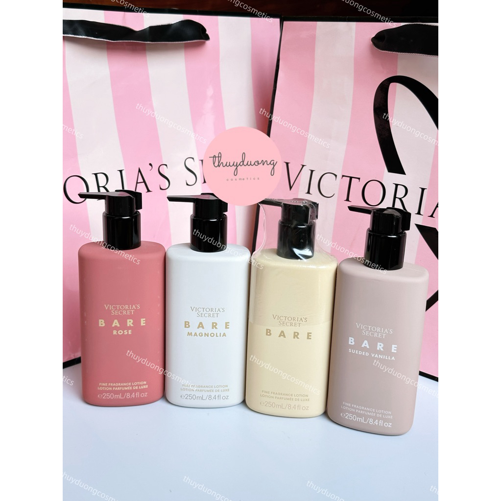 |AUTH| Dưỡng thể body lotion luxury BARE - BARE ROSE - VANILLA SUEDED - Magnolia Victoria’s Secret 2