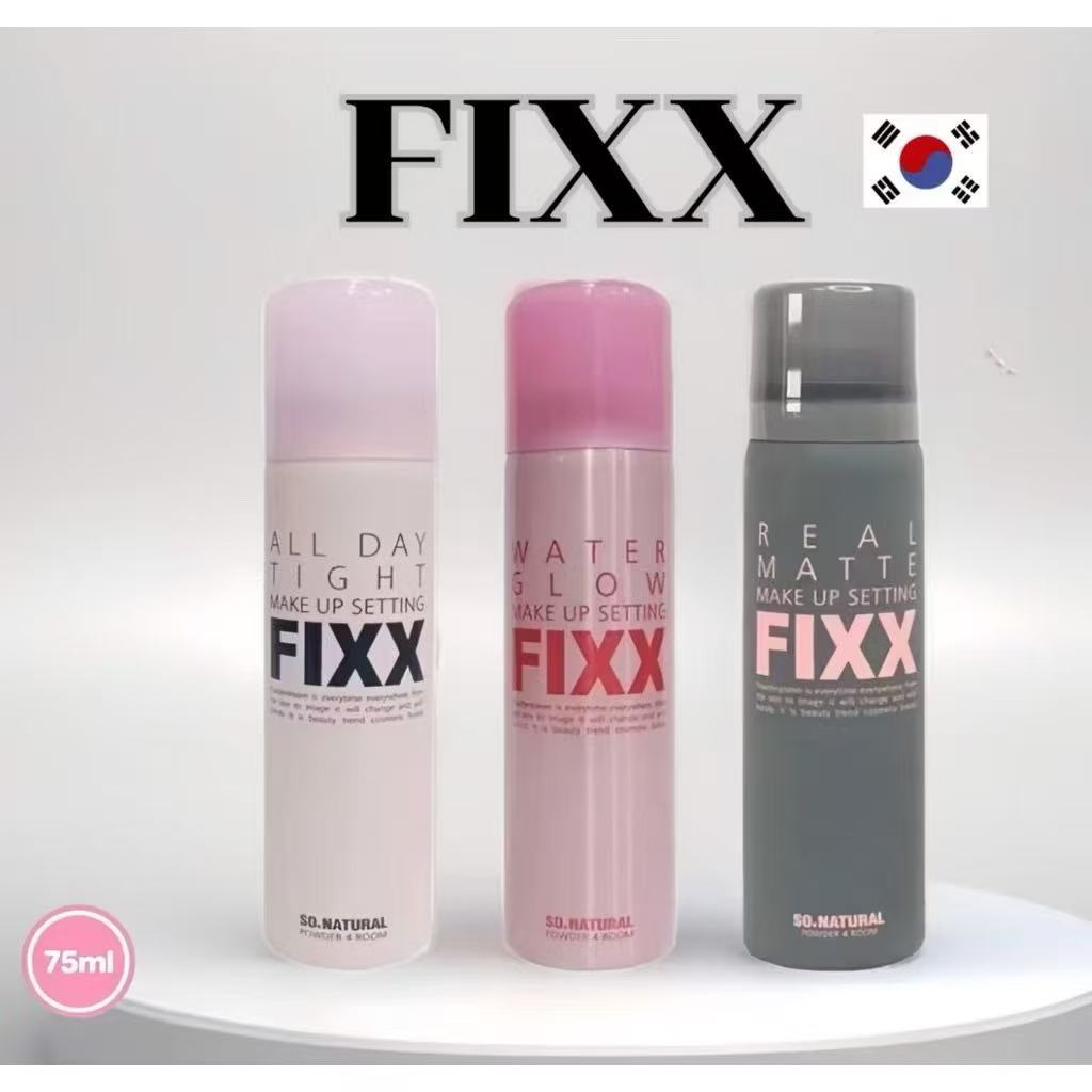 Xịt Khóa Makeup All Day Setting Fixx So Natural 75ml/120ml Cho Lớp Nền Căng Bóng, Mịn Lì 75ml/120ml