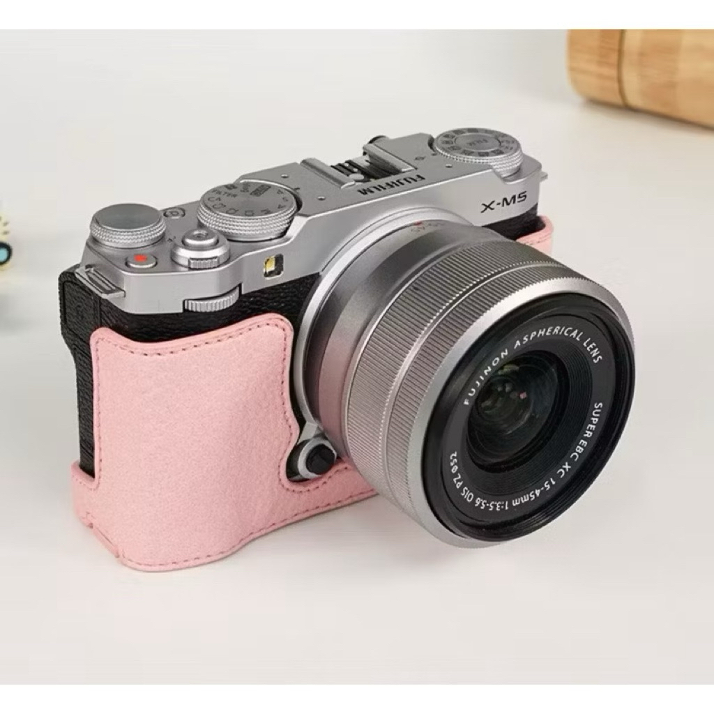 [ SẴN HCM ] BAO DA HALF CASE da PU Fujifilm 𝑿𝑴5 - Vỏ ốp Máy Ảnh