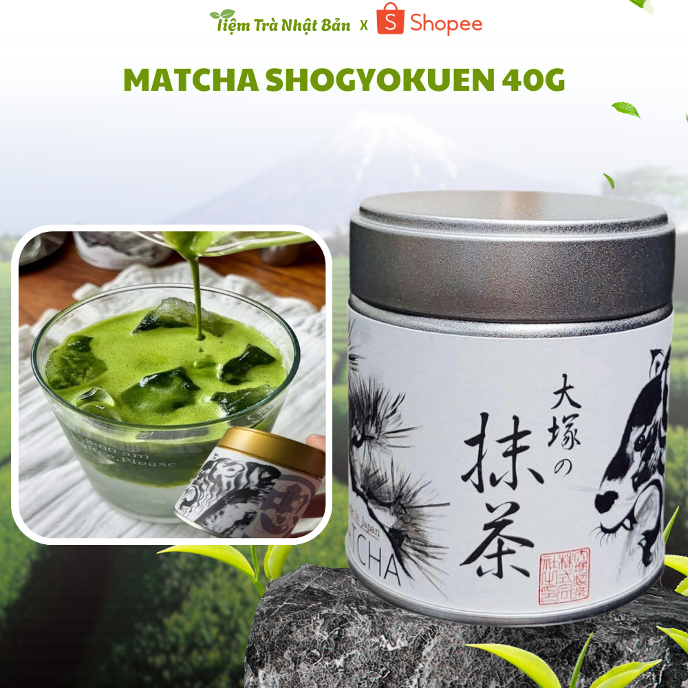 Trà Hữu Cơ Otsuka Matcha Cao Cấp 40g - Hương Vị Đậm Đà, Thơm Ngọt Tự Nhiên M41