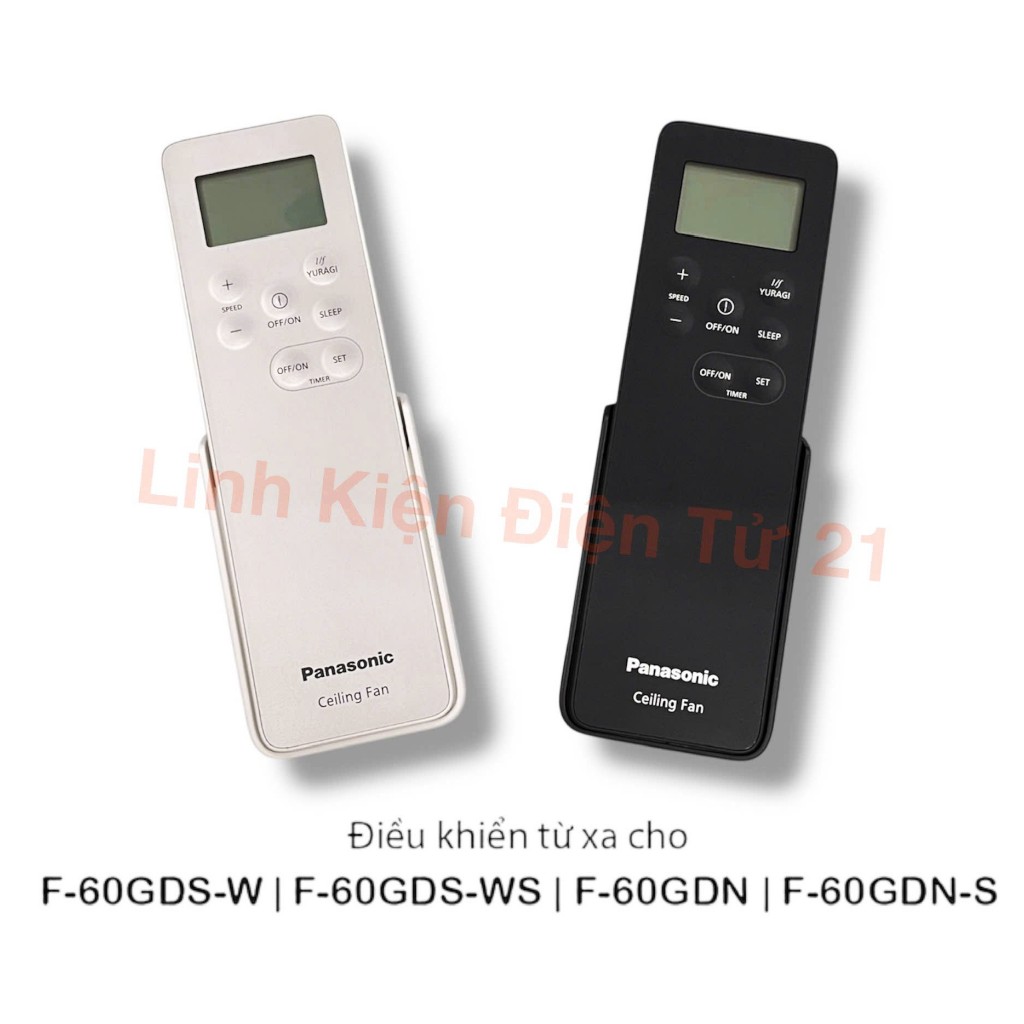 Điều Khiển Remote Quạt Trần Panasonic ( F-60GDS , F-60GDN ) Hàng Chính Hãng