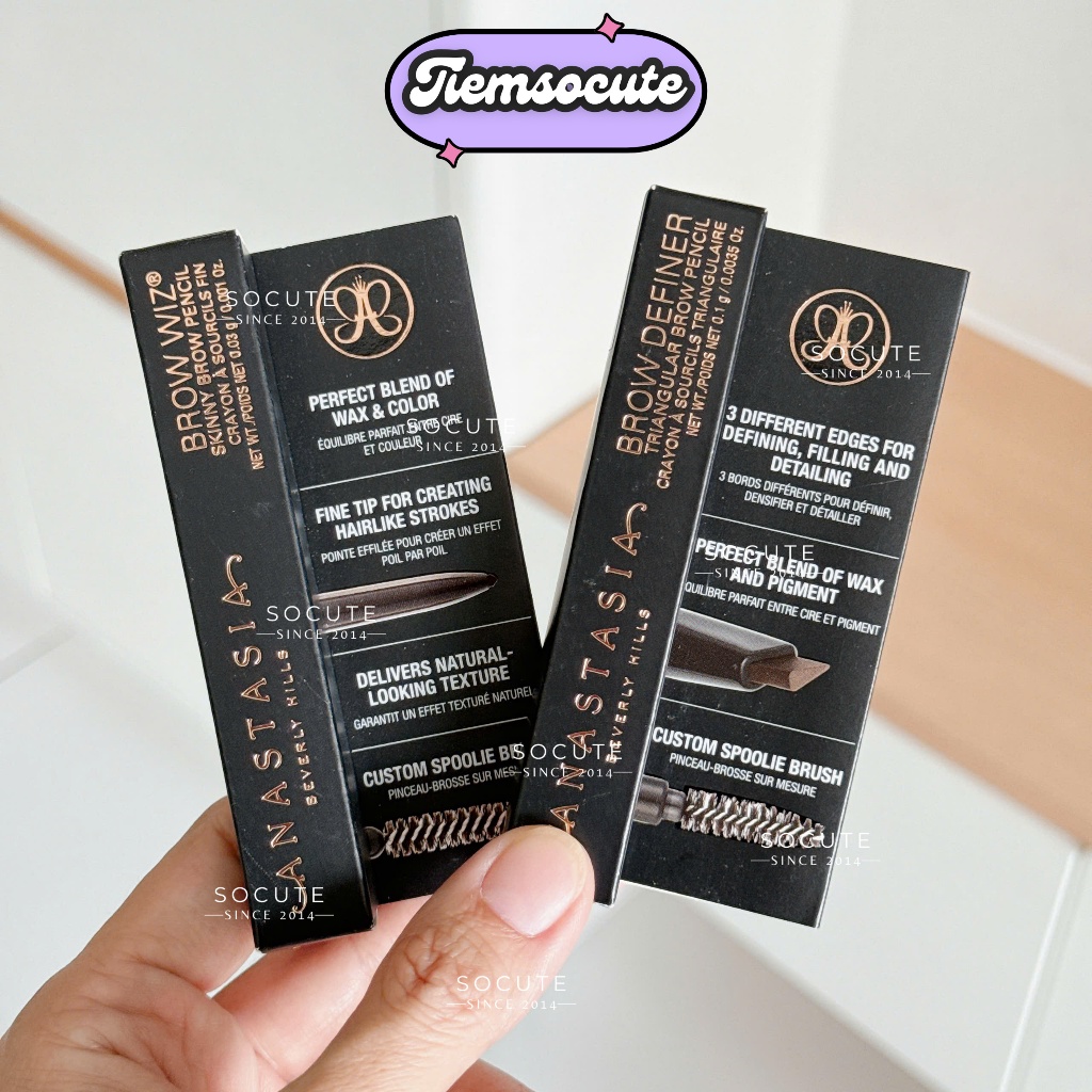 [Minisize] Chì Kẻ Mày Anastasia Beverly Hills Brow Wiz Màu Medium Brown