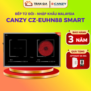 Bếp điện từ canzy euhn88smart | 1 từ 1 hồng ngoại | made in malaysia