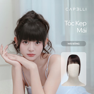  Tóc Kẹp Mái Bằng CAPELLI Dệt Thủ Công Từ Tóc Thật 
