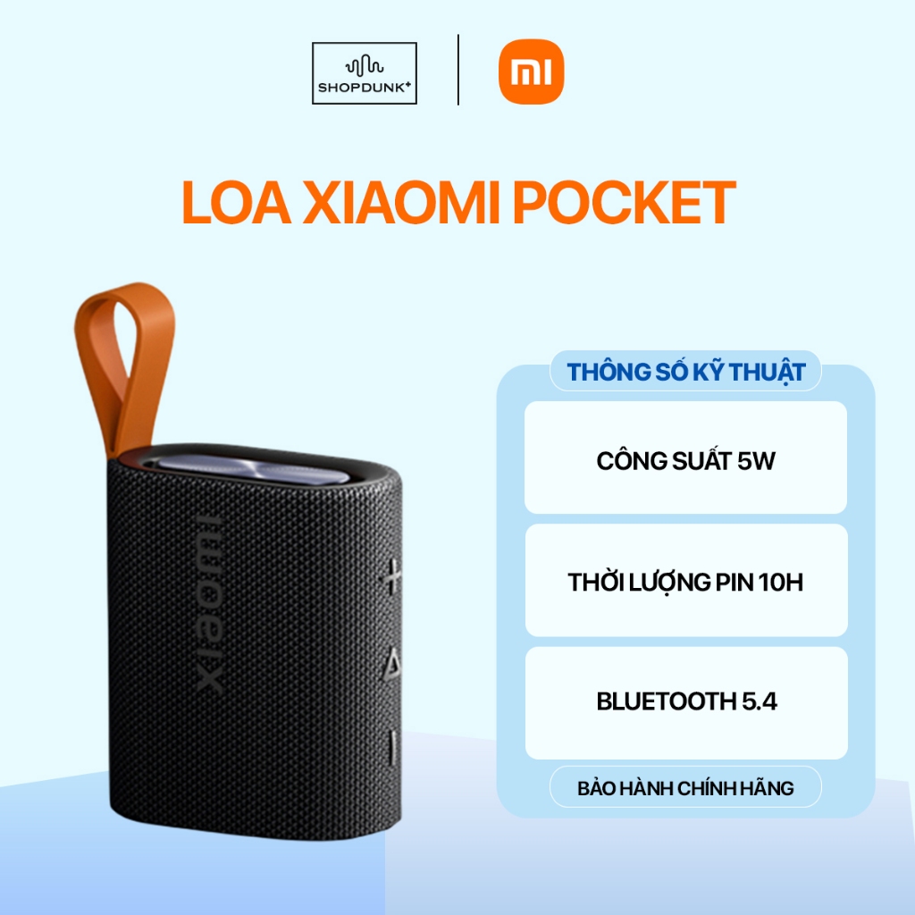 Loa Bluetooth Xiaomi Sound Pocket Chính Hãng