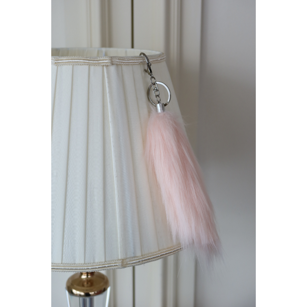 Charm Đuôi Lông - NGAOS - Krystal Collection - Móc Khoá Treo Túi Xách