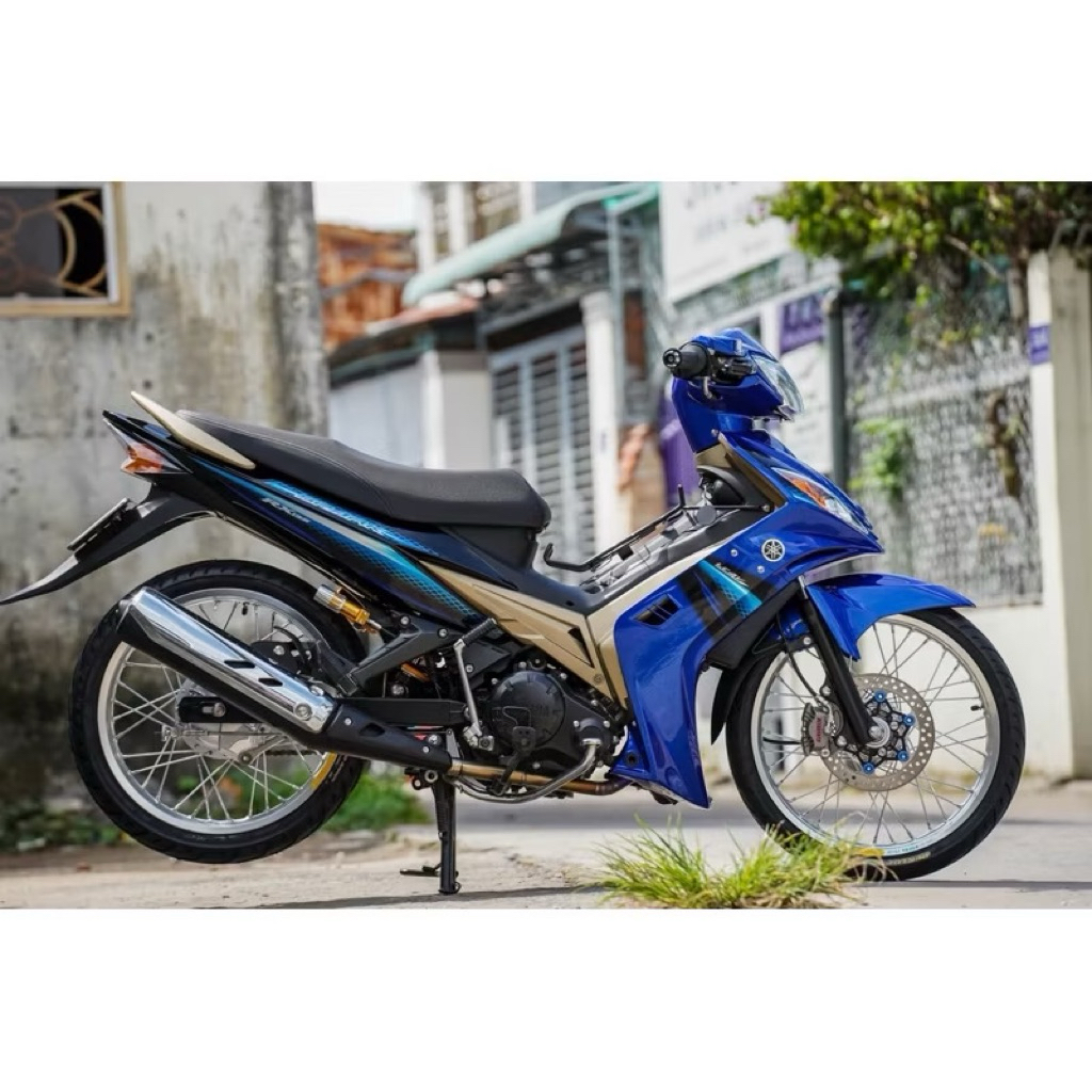 Tem Spark 135 2005 đen xanh candy