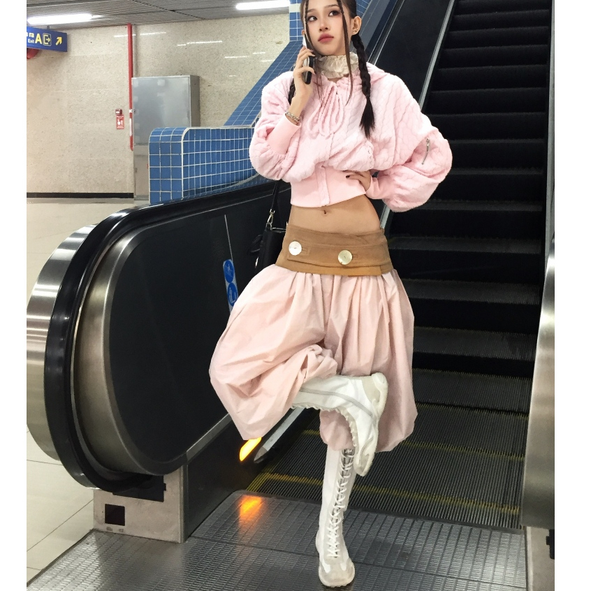 TSUN - Roam Pants Quần Ống Rộng baggy Alibaba Kèm Thắt Lưng Cá Tính | BigBuy360 - bigbuy360.vn