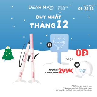   SALE NOEL  Bút kẻ mắt nước thuần chay siêu mảnh chống nước không lem DEARMAY Crunchie Pop Slim Pen 