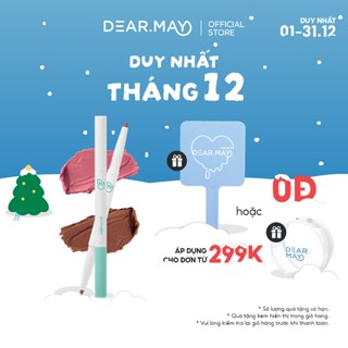   arrival 01,02  Kẻ viền môi hai đầu DEARMAY 2in1 Plumpy Lip Liner 0.46g 