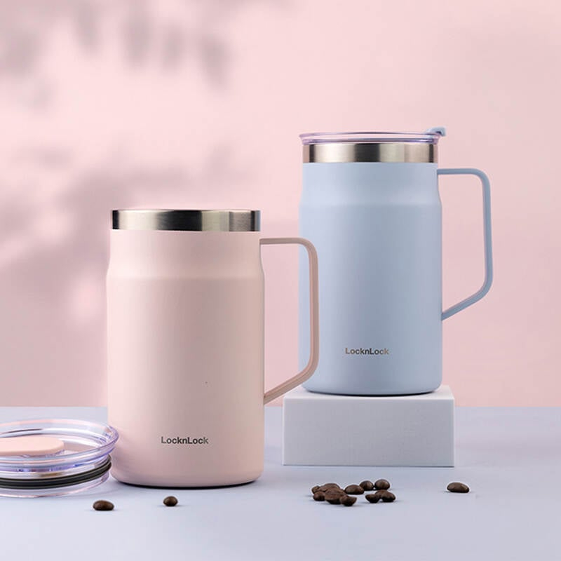 Ly giữ nhiệt LocknLock Metro Table Mug LHC4282, dung tích 600ML - Hàng Chính Hãng