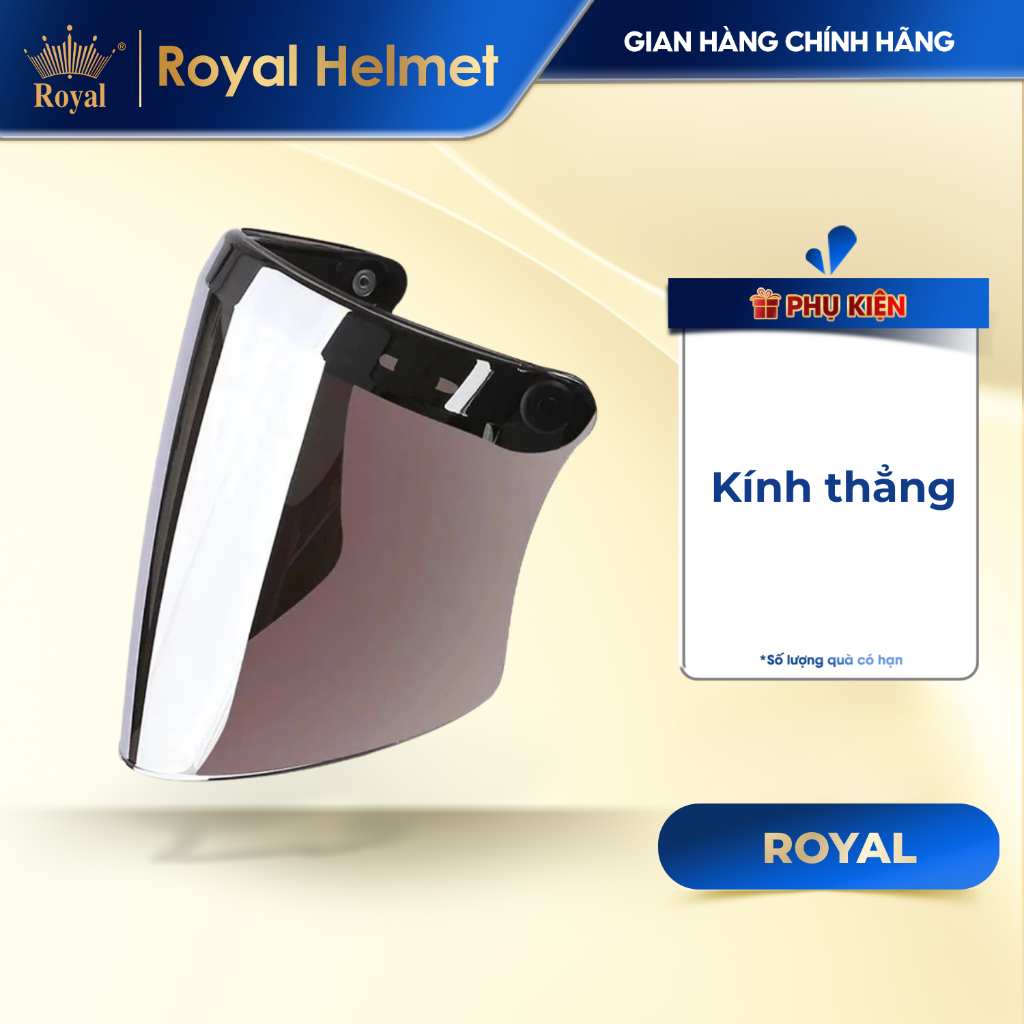 [Phụ Kiện] Kính Thay Thế Mũ Bảo Hiểm Royal M20C/OL20/OL20K