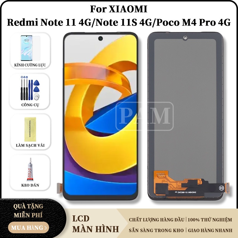 Dành Cho Xiaomi Redmi Note 11 4G Note 11s Mi Poco M4 Pro 4G Màn hình hiển thị LCD để thay thế