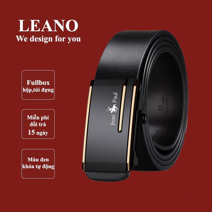 Thắt lưng nam cao cấp Leano, Dây nịt nam fullbox