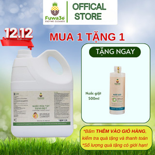  Nước Rửa Tay Hữu Cơ Fuwa3e Tinh Dầu Quýt Sạch Vi Khuẩn Mềm Da Tay Tốt Cho Da Nhạy Cảm Can 3.8L 