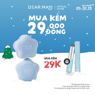   SALE NOEL  Son bùn dạng hũ Thuần Chay DEARMAY PURE FALLING MOOD LIP POT 6.5g 