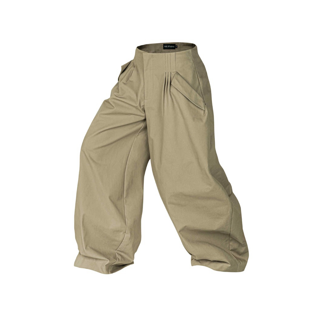 Croissant Baggy Pants