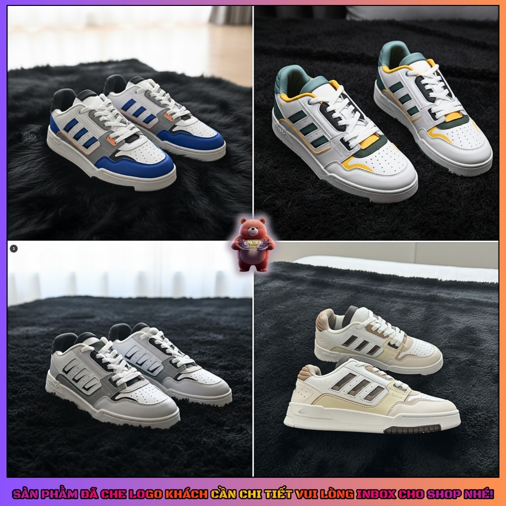 Giày Sneaker ✮ Có hình ảnh chi tiết đầy đủ các màu ✮Drop Step Low 2 'White Grey Black' IG4332