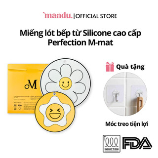   CHÍNH HÃNG  Miếng lót bếp từ Perfection M-Mat – Silicone FDA chịu nhiệt chống xước bảo vệ bếp 