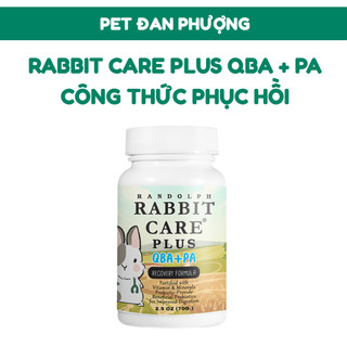 Công Thức Phục Hồi - Rabbit Care Plus QBA + PA dành chỏ Thỏ, Bọ Ú, Chinchillas, Sóc, Rùa - Randolph - Thỏ Đan Phượng