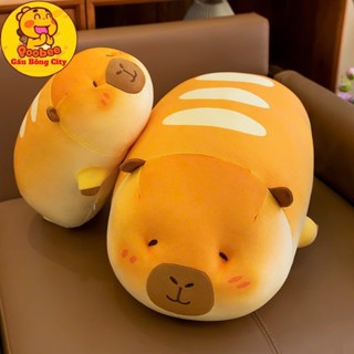  Gấu Bông Capybara Bánh Mỳ Pháp Mũm Mĩm - Capybara Gấu Bông Ôm Ngủ Cao Cấp Gấu Bông City 