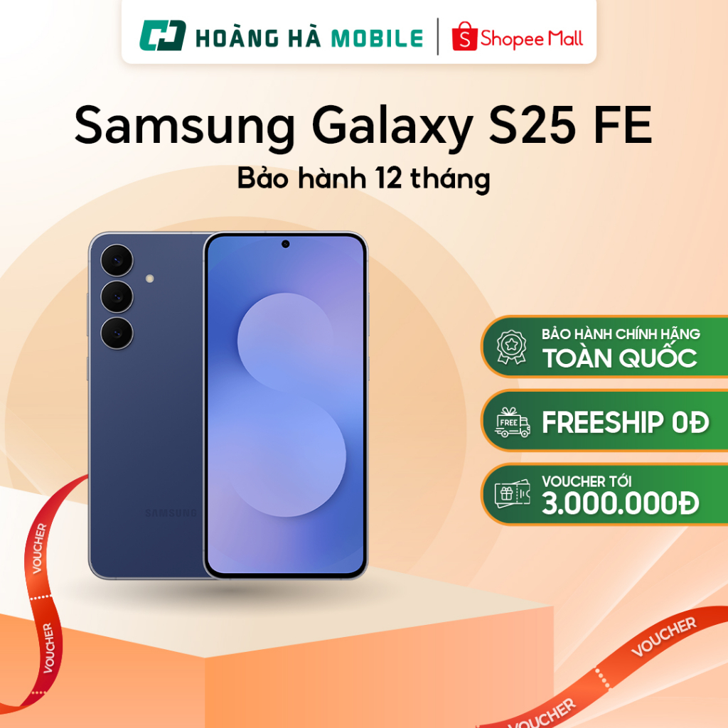 Điện thoại di động Samsung Galaxy S25 FE 8GB/128GB - Chính hãng (Nguyên Seal Chưa Active) | BigBuy360 - bigbuy360.vn