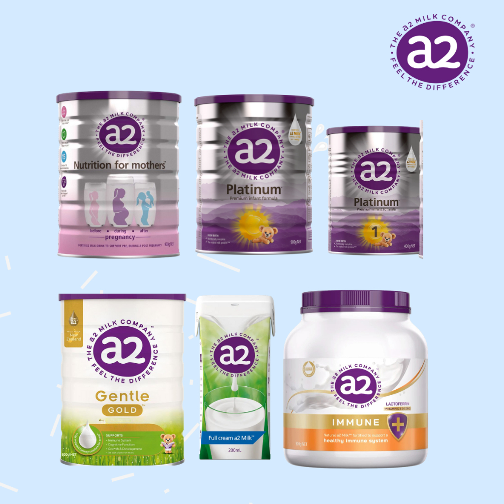 Sữa công thức A2 Platinum Premium/ A2 Immune Lactofferin đủ số 1, 2, 3, 4 lon 900g cho bé từ 0 đến t