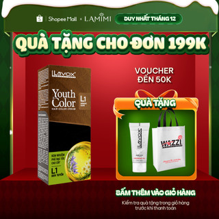  Kem Nhuộm Tóc Cao Cấp Youth&Color Lavox 60g Lên Màu Tự Nhiên Dễ Làm Tại Nhà lamimi 
