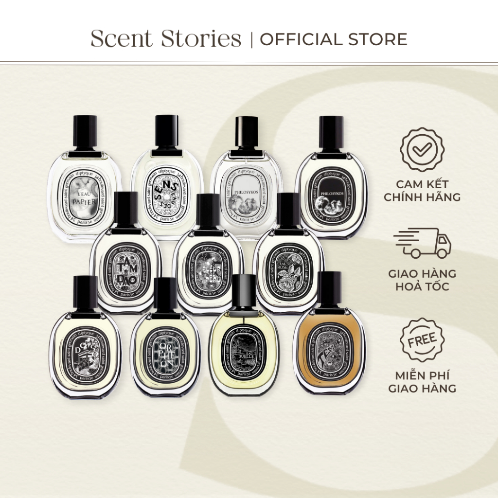 Đíp Tích Tyque - Nam nữ tuỳ bản chi tiết trên ảnh - Nước hoa niche độc đáo, cá tính - Scent Stories