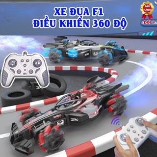 Xe đua F1 Điều Khiển Từ Xa Tốc Độ Cao, Có Đèn, Phun khói, Xoay 360 quà tặng sinh nhật, đồ chơi trẻ em