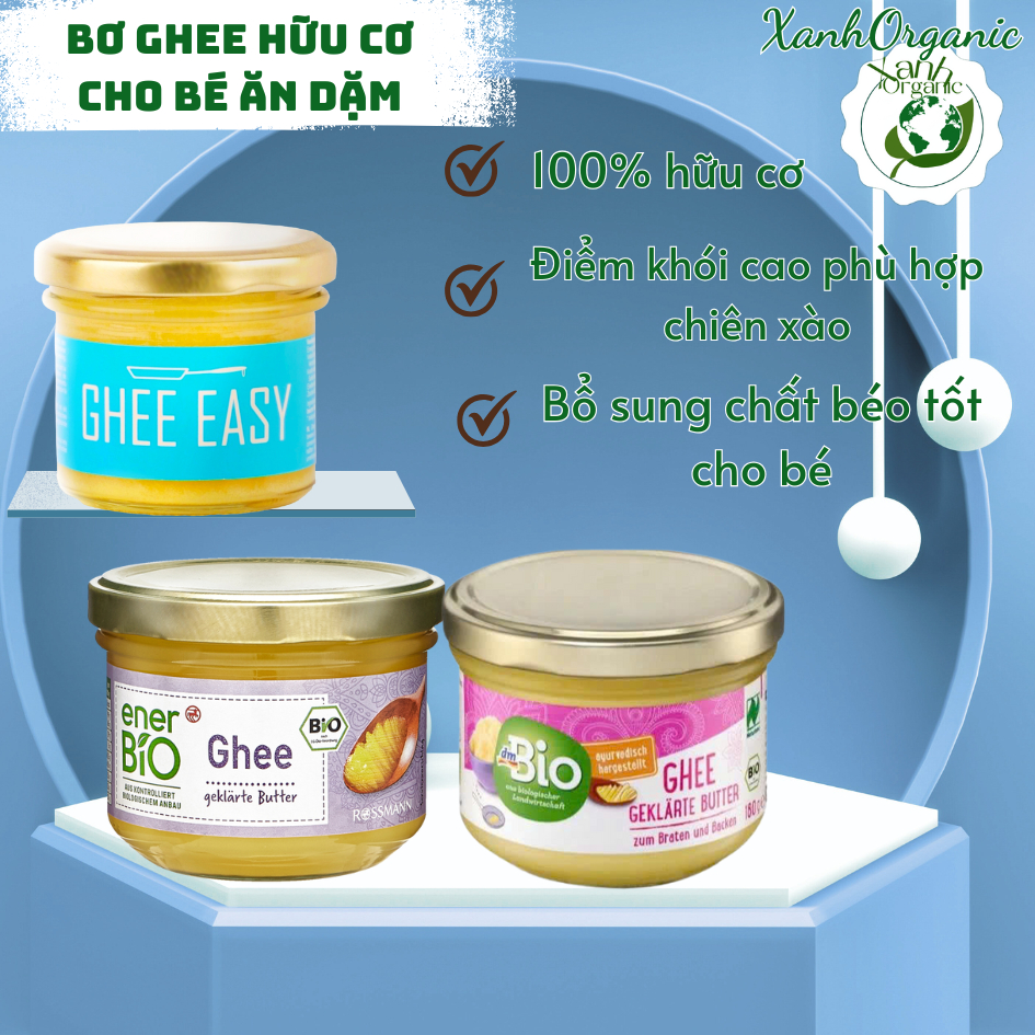 Bơ ghee hữu cơ Organic Ener Bio / Easy / Dm Bio