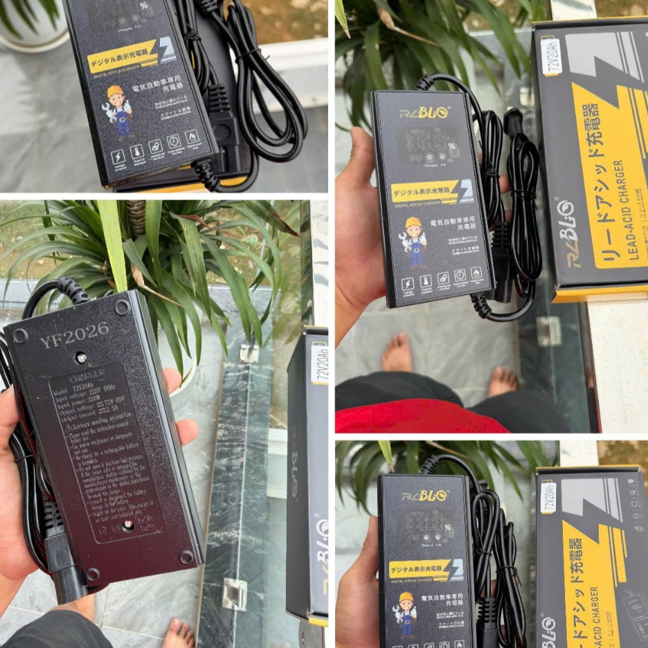 Sạc BLQ 48–84V | Chống Phồng – Chống Cháy – Sạc Ổn Định Cho Mọi Dòng Xe