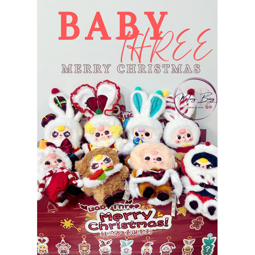 [KHUI SẴN] Baby Three Noel / V1 400%; Noel Mini Full box card