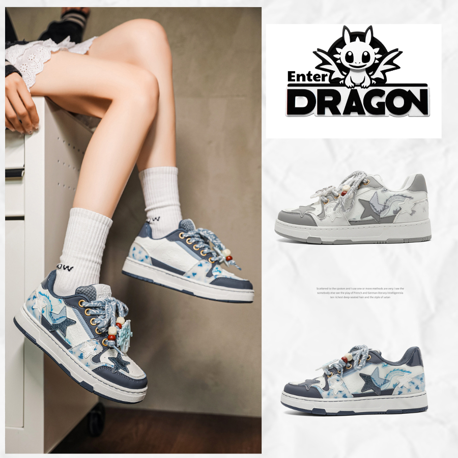 [Bản Đặc Biệt] Giày thể thao sneaker nam nữ Enter Dragon Unisex Ngọc Rồng 2026 (Tặng kèm phụ kiện)( Đi tăng lên 1 size) | BigBuy360 - bigbuy360.vn