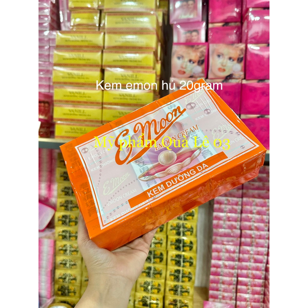 sỉ nguyên lố 12 hủ kem dưỡng trắng da emon việt hủ 20gram