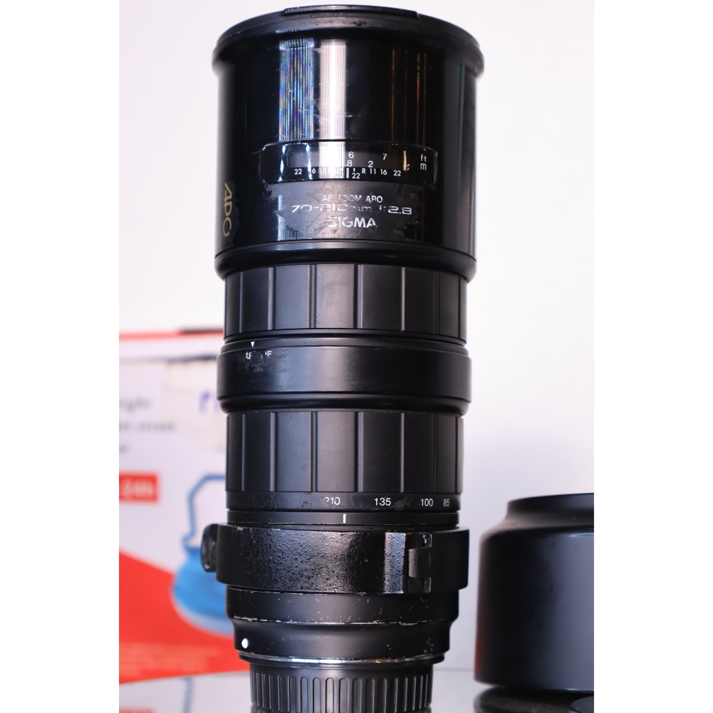 Ống kính canon Sigma 70-210mm Apo f2.8 (canon ef full frame - thấu kính sạch đẹp, hoạt động hoàn hảo) - Ống kính Canon EF