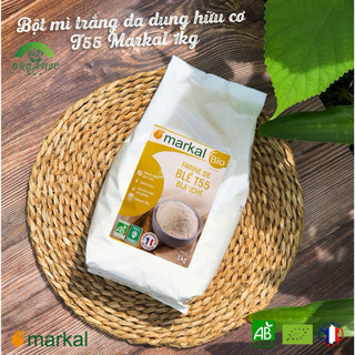 Bột mì trắng đa dụng hữu cơ T55 Markal/ Le Centenarie 1kg